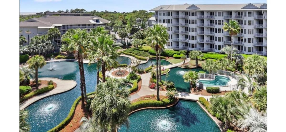 Seacrest Villa Oceanfront Resort 2 Bed 2 Bath Steps To The Beach Hilton Head Island Exterior photo